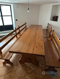 Tavolo per cucina rustica