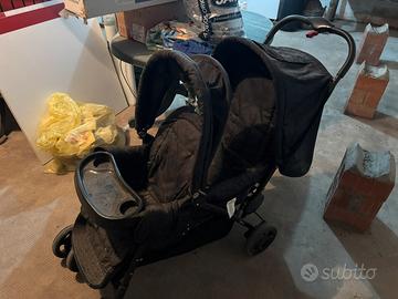 PASSEGGINO GEMMELLARE COMPATTO