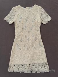 Vestito Elegante in Pizzo PACCIO con Strass - S