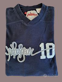 Felpa Blu Tribal streetwear vintage tg. M