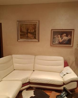 Divano artigianale in pelle