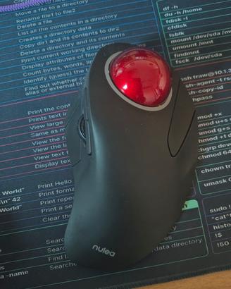 Trackball Wireless Nulea M505 RGB - Ottime Condizi