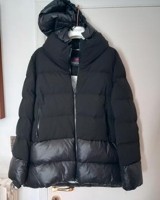 giacca piumino nera TG 44/46 donna