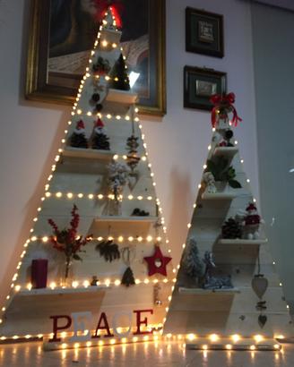 Albero di natale in legno