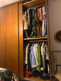 Armadio 3 Ante scorrevoli in legno massello