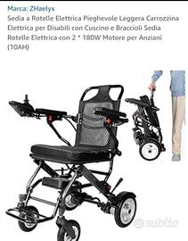 Carrozzina elettrica per disabili