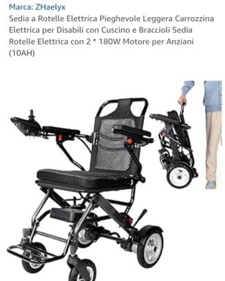 Carrozzina elettrica per disabili