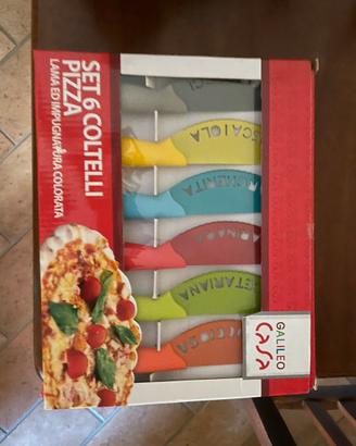 Set coltelli per pizza