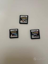 3 Giochi Pokémon Nintendo DS – Diamante, Perla e P