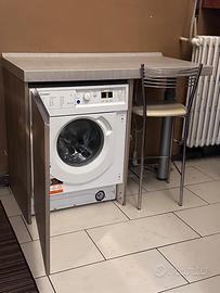 Lavatrice Indesit 7 kg da incasso con mobile