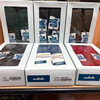 6 paia a 9€ calze pantofola malerba lana