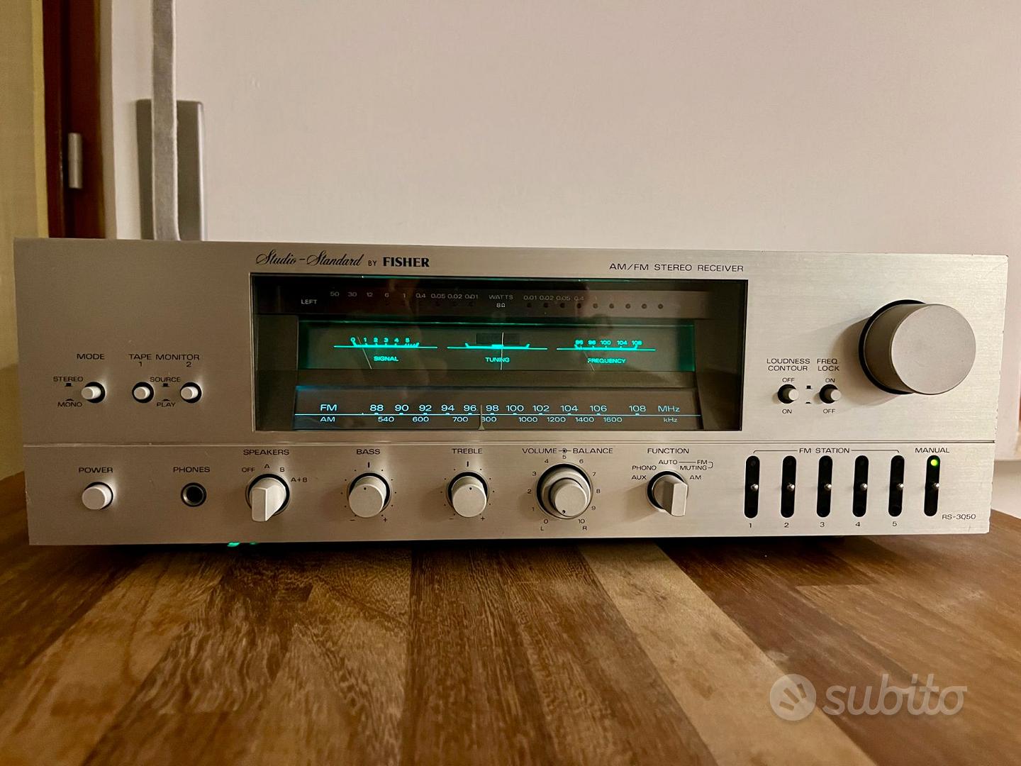 SINTOAMPLIFICATORE SIEMENS Rs 444 Da Revisionare Vintage EUR 70,00 - DE
