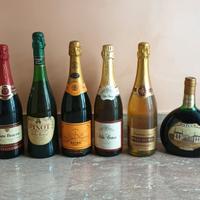 Bottiglie di Vino Vintage da Collezione