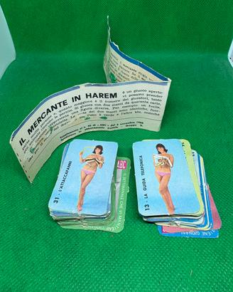 Il mercante in harem gioco carte 1966 vintage