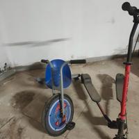 triciclo e monopattino 