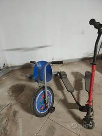 triciclo e monopattino 