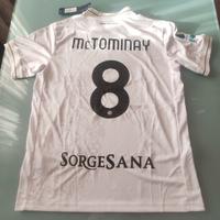 maglia calcio Napoli away McTominay bianca 25/26