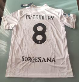 maglia calcio Napoli away McTominay bianca 25/26