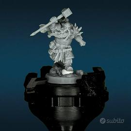 Miniatura Nano Guerriero Paladino Barbaro 