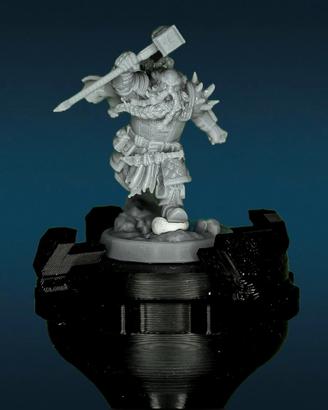 Miniatura Nano Guerriero Paladino Barbaro 
