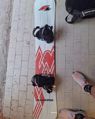 Snowboard F2 Eliminator 166w per carving