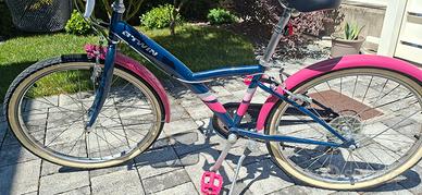 bici bambina B Twin da 24"