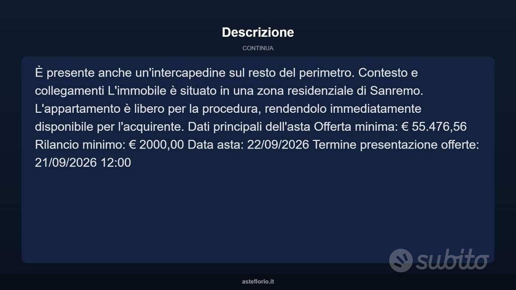 Appartamento – Sanremo - Vista 4