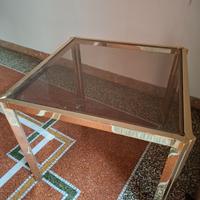 Tavolino soggiorno con vetro