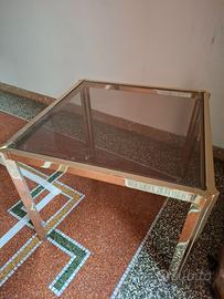 Tavolino soggiorno con vetro