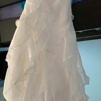 Abito bianco nucleo 9/12 m