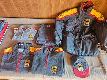 abbigliamento Agip vintage