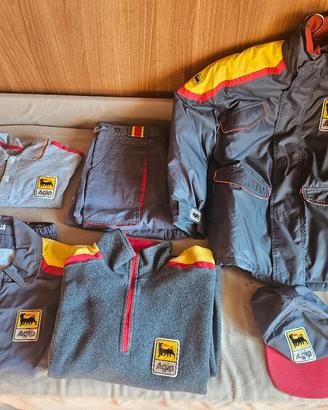 abbigliamento Agip vintage