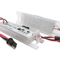 COPPIA PLACCHE TARGA  A  LED FIAT GRANDE PUNTO 