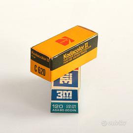 pellicole KODAKCOLOR 620 e Ferrania 3M 120