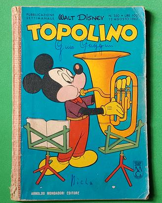 topolino libretto 6 rari numeri anni 60