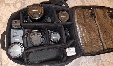 CANON 700D COMPLETO DI KIT FOTOGRAFICO