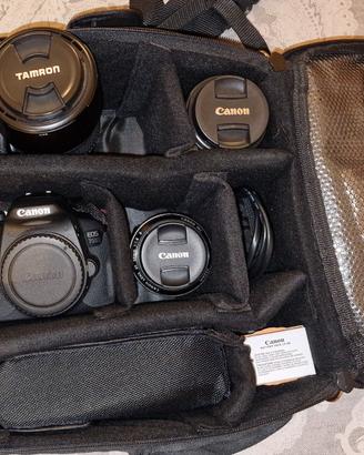 CANON 700D COMPLETO DI KIT FOTOGRAFICO