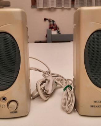 2 Altoparlanti per computer