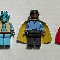 Lego Star Wars minifigures rari Lando Greedo