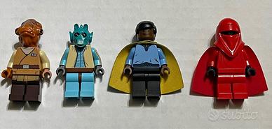 Lego Star Wars minifigures rari Lando Greedo