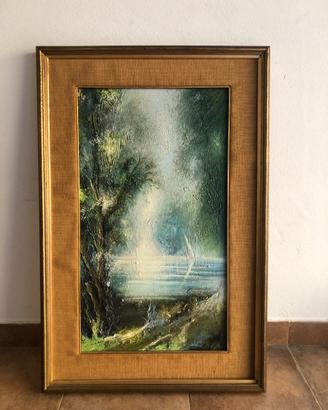 Mario Bagat - quadro di dimensioni 40 x 70