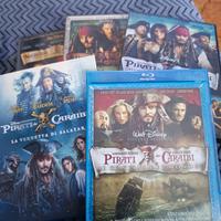 dvd Pirati dei Caraibi - saga