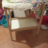 fasciatoio ikea in legno