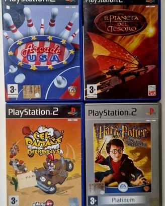 Lotto 4 Giochi PS2 Originali – Azione e Avventura