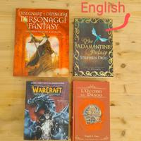 Set libri draghi fantasy 