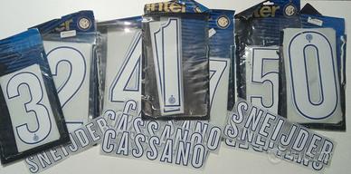 Stampa termoadesiva originale dell'Inter
