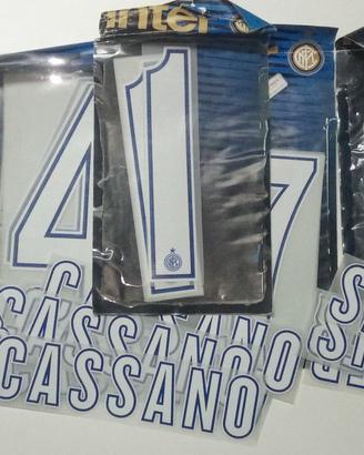 Stampa termoadesiva originale dell'Inter