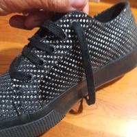 sneakets bimba Superga con glitter