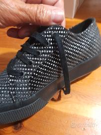 sneakets bimba Superga con glitter