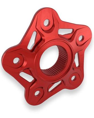 Flangia portacorona 5 fori red mv agusta e4